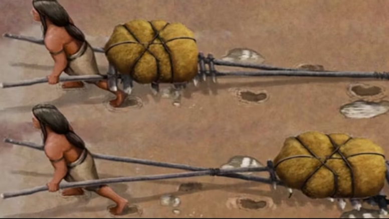 El arabasının en eski kanıtı bulundu! 22 bin yıllık izler...