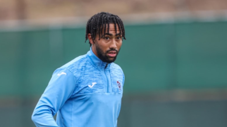 Trabzonspor’da yeni transfer Folcarelli ilk idmanına çıktı