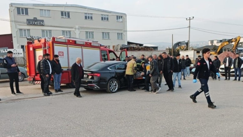 Bursa'da kaza: 10 kişi yaralandı