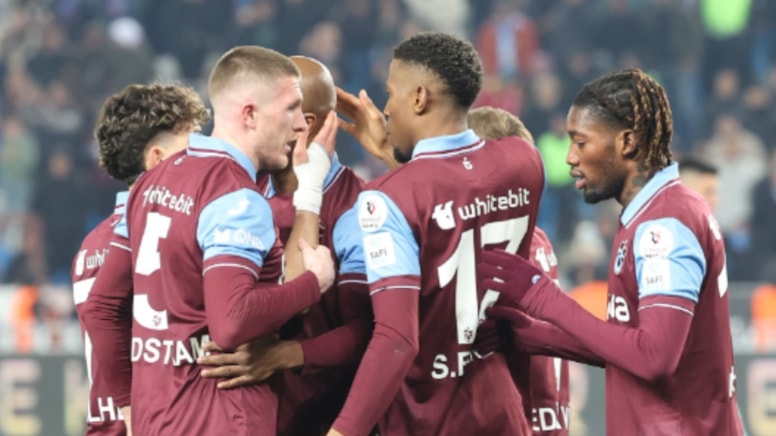 Trabzonspor tek golle kazandı