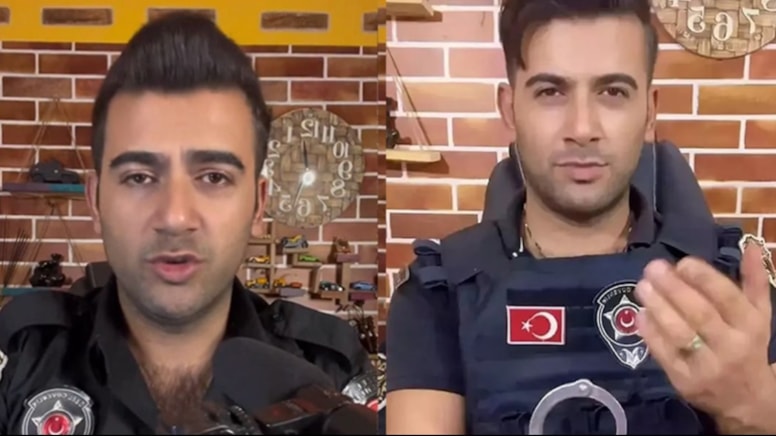 Fenomen 'Yakışıklı Güvenlik' çakarla yakalandı! Cezası ağır oldu