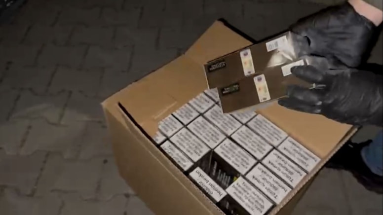 790 bin makaronla suçüstü yakalandı