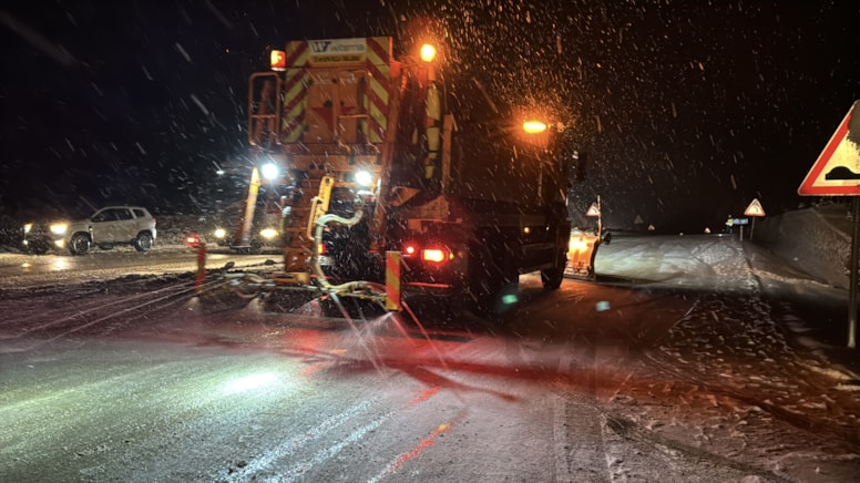 Kastamonu'da kar hayatı olumsuz etkiledi, ulaşımda aksama yaşattı