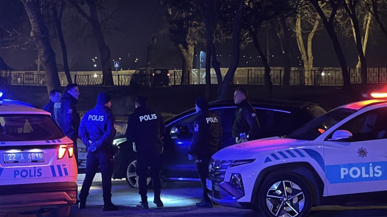 Edirne'de polisten kaçan şüphelilerin yakalanması için çalışma başlatıldı