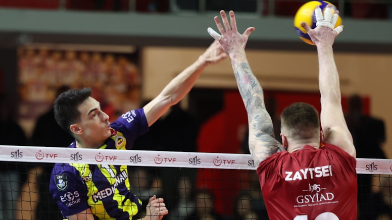 Fenerbahçe Medicana deplasmanda Galatasaray HDI Sigorta yendi