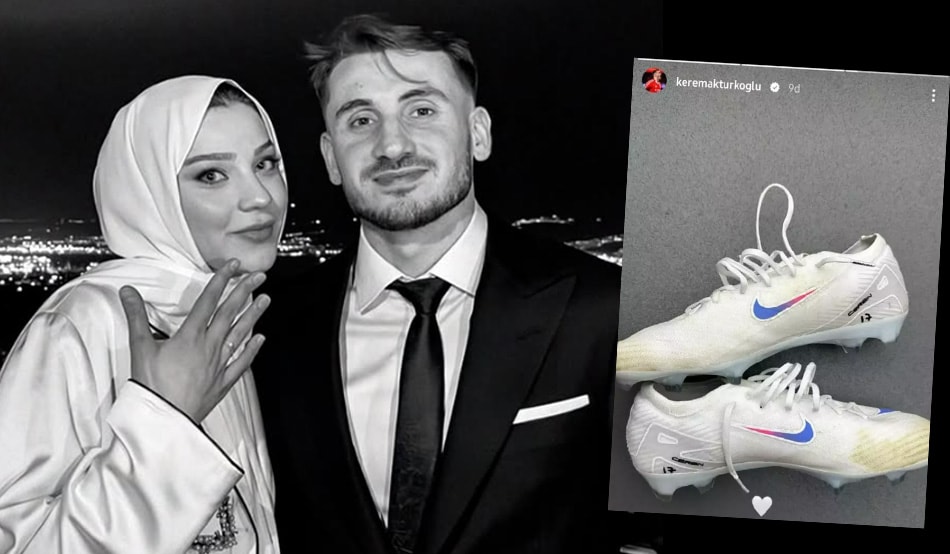 Kerem Aktürkoğlu'ndan nişanlısına büyük jest