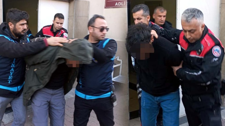 Kayseri'de silahlı kavga: 5 şüpheli adliyede