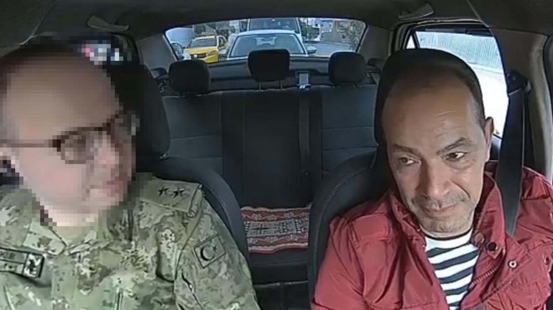 Taksicilerin WhatsApp gruplarında bu görüntü dolaşıyor: Dolandırıcı üsteğmen kim çıktı