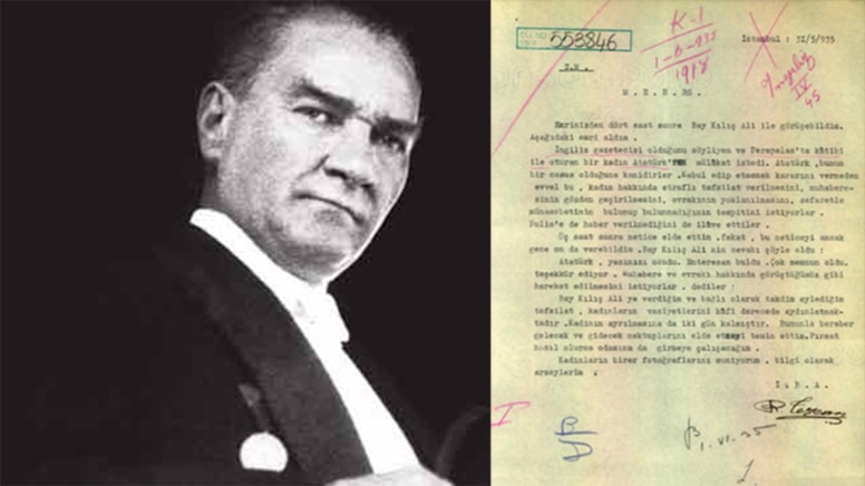 Atatürk röportaj isteyen İngiliz kadından niye şüphelendi?