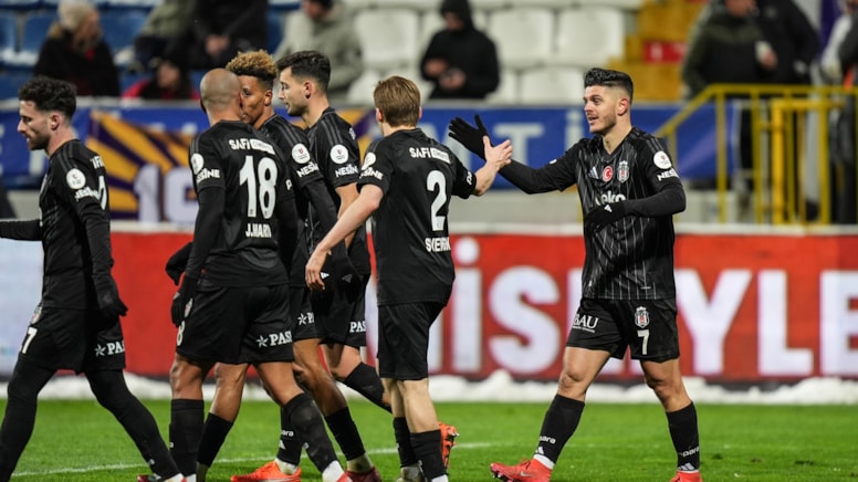 Beşiktaş'tan Avrupa yolunda kritik galibiyet