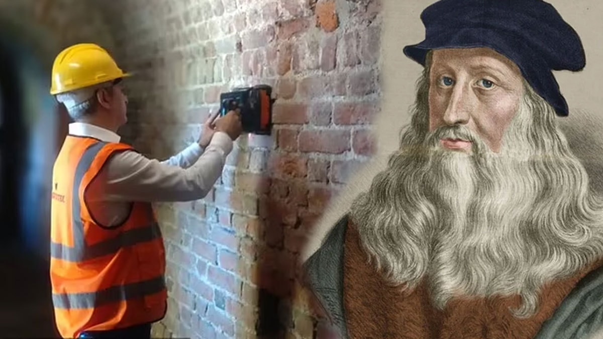 Leonardo da Vinci'nin 530 yıllık tünelleri bulundu