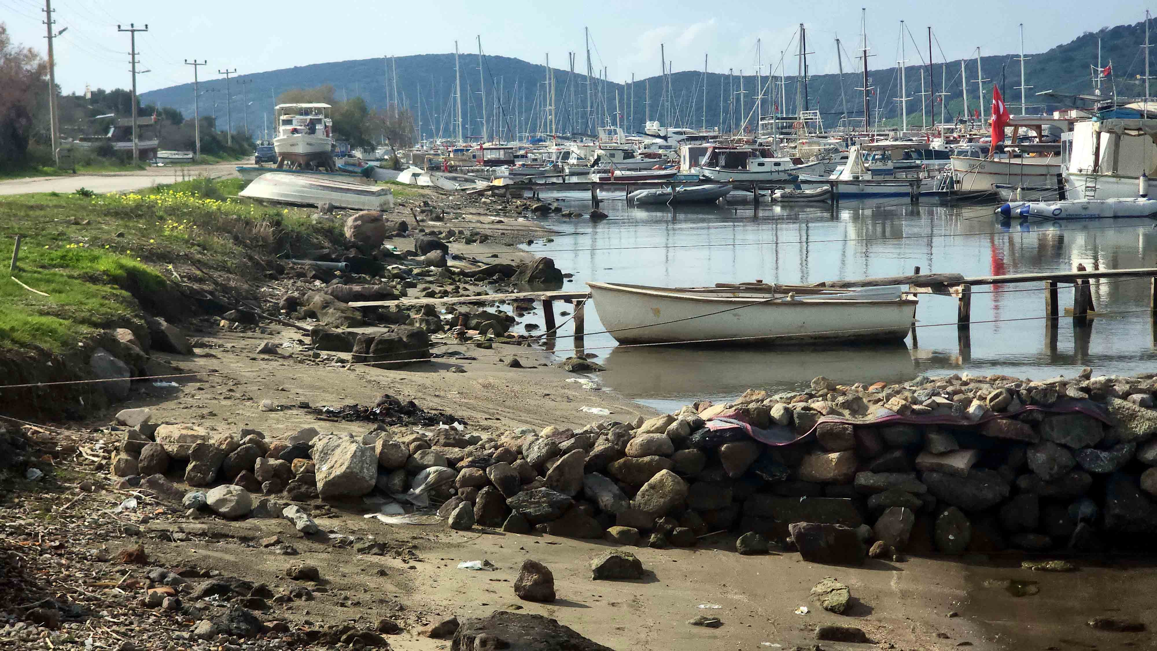 Depremlerin ardından Bodrum’da korkutan görüntü! - Resim : 2