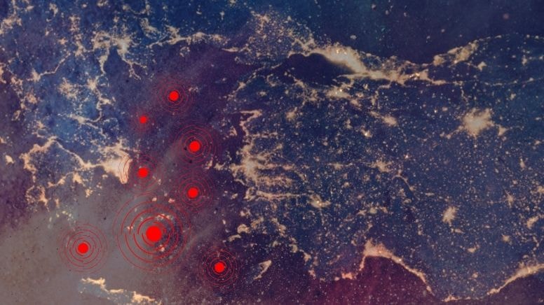 Ege Denizi'nde son 9 ayda 2 bin 500'den fazla deprem meydana geldi