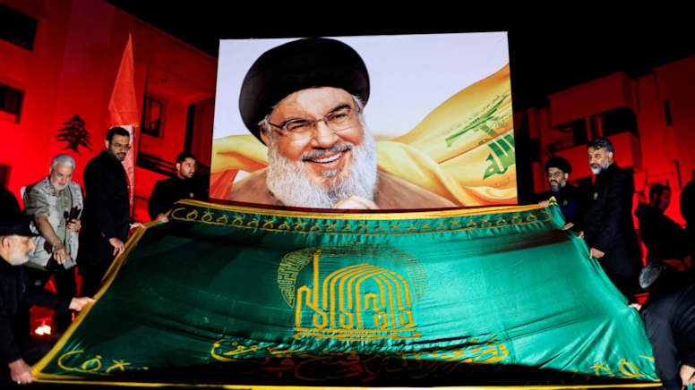 Öldürülen Hizbullah liderinin cenazesi, dev stadyuma taşınıyor