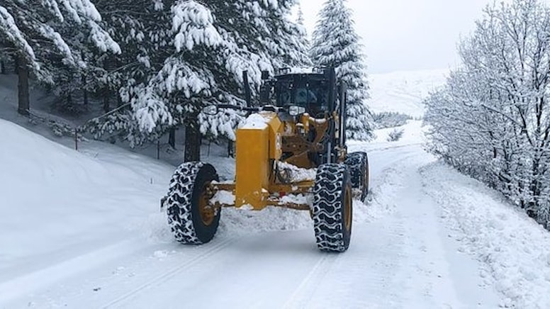 Kastamonu'da 218 köy yolu ulaşıma kapandı
