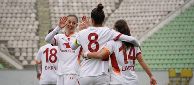 Galatasaray Petrol Ofisi Ünye deplasmanında gol yağdırdı