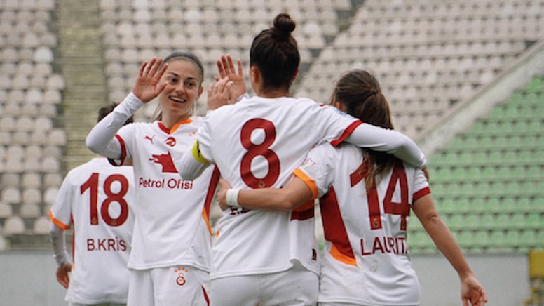 Galatasaray Petrol Ofisi Ünye deplasmanında gol yağdırdı