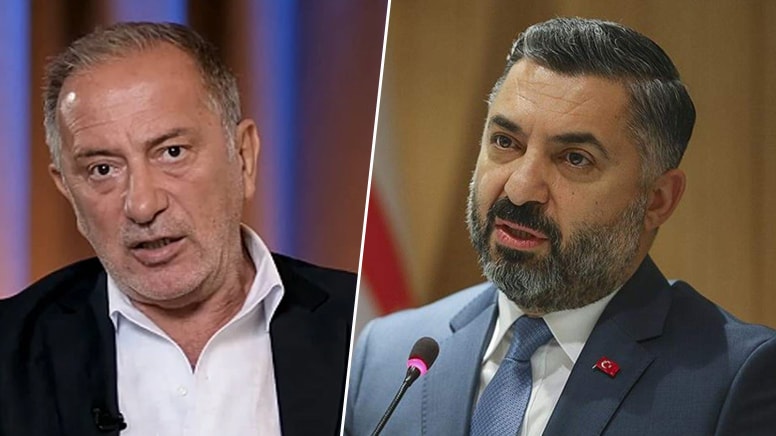 RTÜK Başkanı Şahin'den Fatih Altaylı'ya ağır sözler: Şimdi git debelendiğin pislik çukuruna