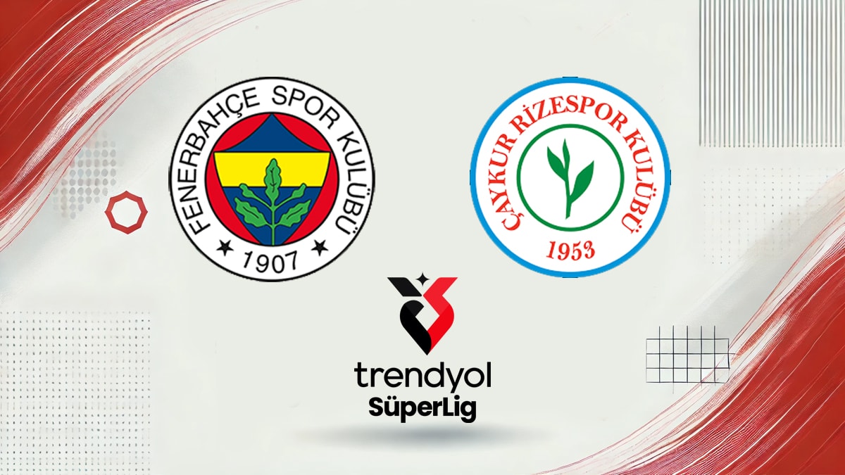 Fenerbahçe-Rizespor maçı canlı yayın (Süper Lig 22. hafta)