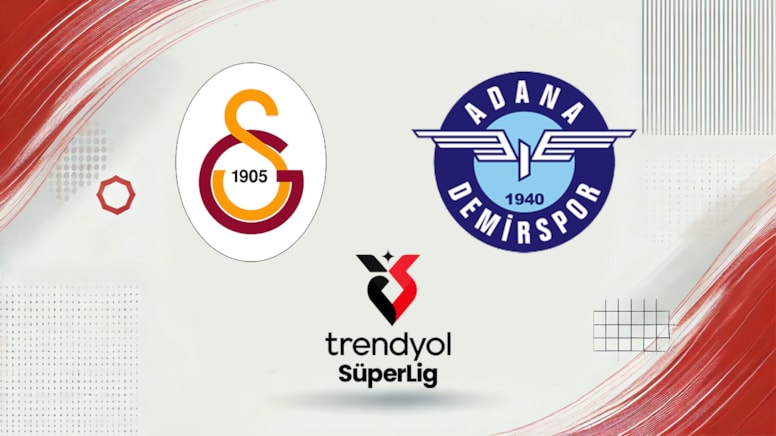 Galatasaray-Adana Demirspor maçı canlı yayın (Süper Lig 23. hafta)