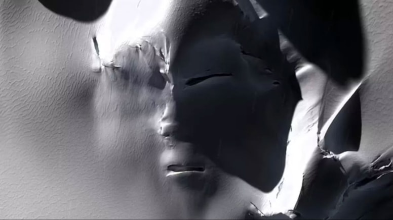 Gizemli yüz belirince teoriler art arda geldi