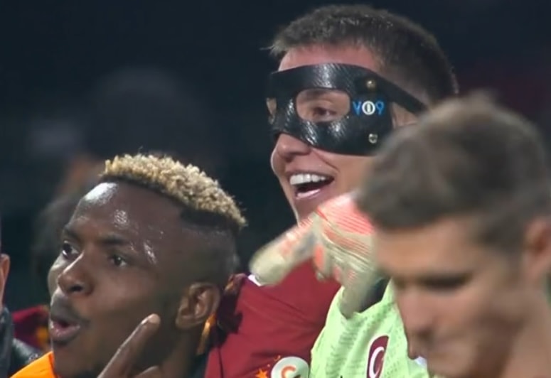 Maç sonunda gündem olan görüntü