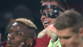 Maç sonunda gündem olan görüntü