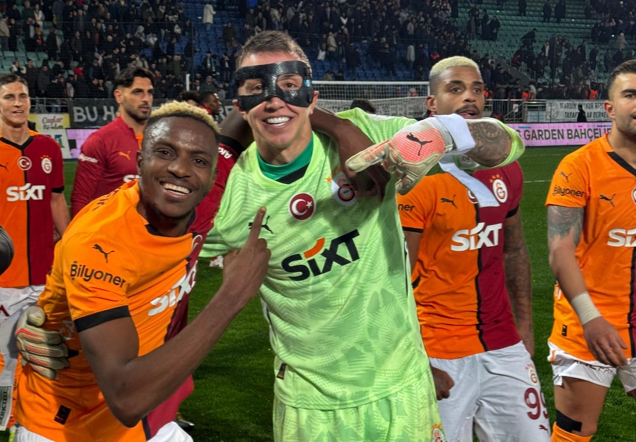 Maç sonunda gündem olan görüntü