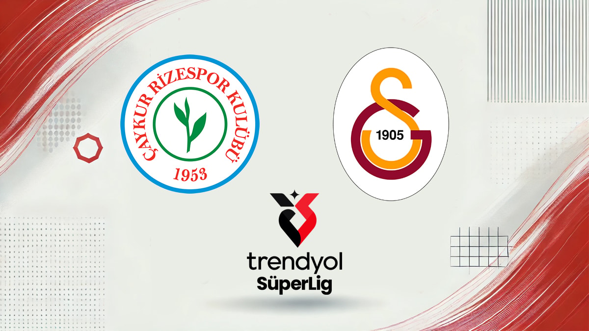 Canlı | Çaykur Rizespor-Galatasaray maçı canlı yayın (Süper Lig 24. Hafta)