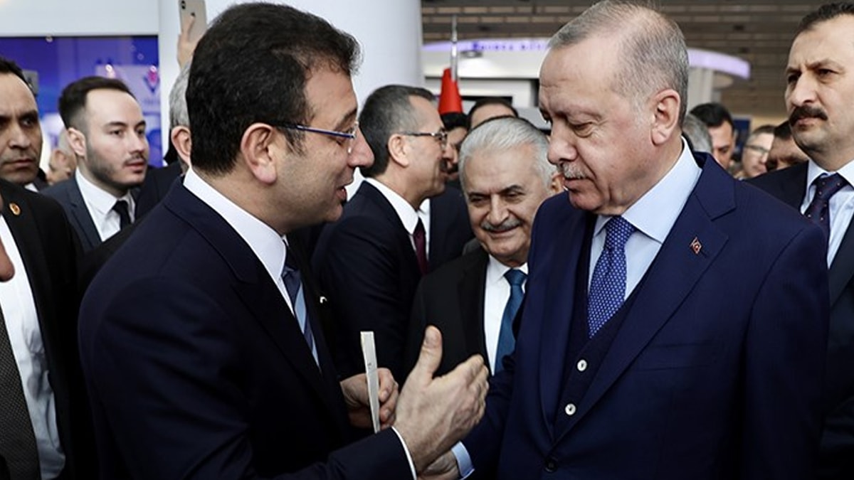 İmamoğlu:  Beni siyasette devre dışı bırakma çabasını gösteren kişi Erdoğan