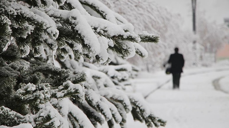 Suudi Arabistan'a ve bazı Arap ülkelerine kar yağdı