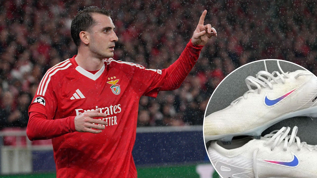 Kerem Aktürkoğlu iyice gaza geldi: Bu kez kramponuna onun adını yazdı