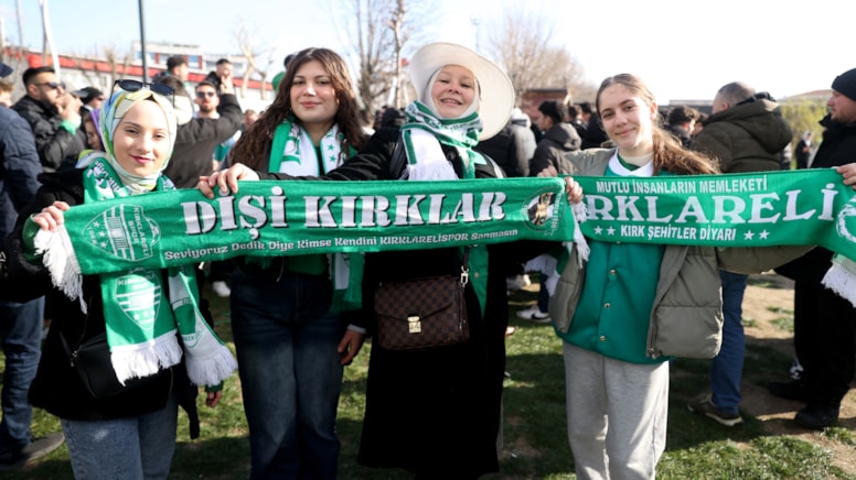Kırklarelispor taraftarında Beşiktaş heyecanı