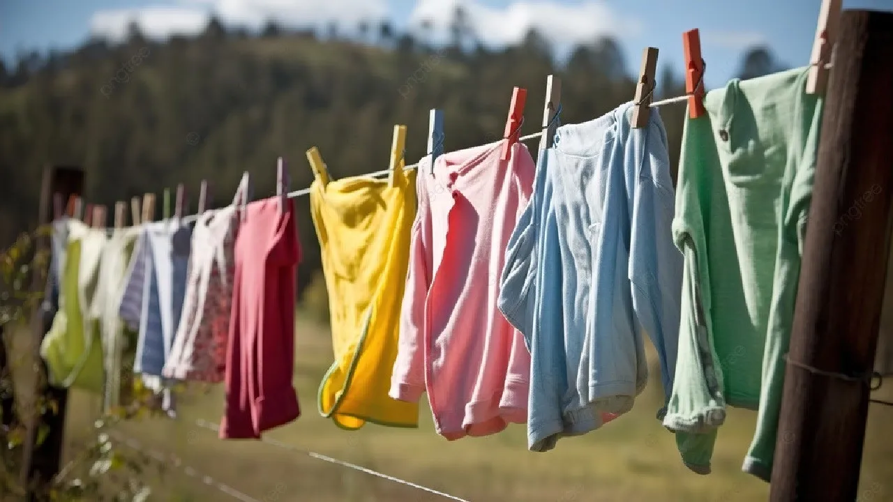 Çamaşırları kurutmak için pet şişe yöntemi