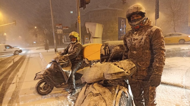 İstanbul'da bugün kuryeler trafiğe çıkamayacak