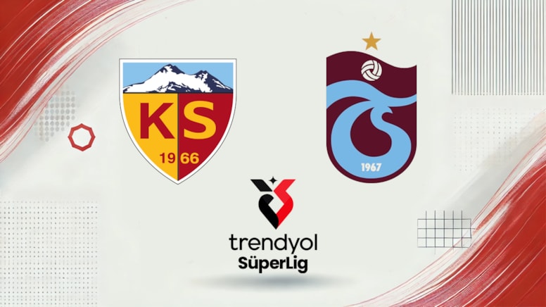 Canlı | Kayserispor-Trabzonspor maçı canlı yayın (Süper Lig 22. Hafta)