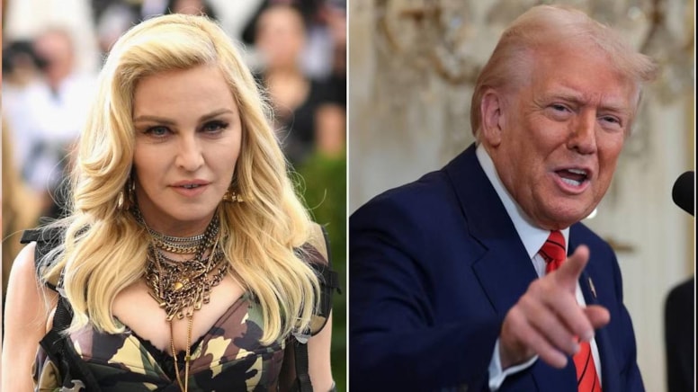 Türkiye'de olsa Madonna tutuklanırdı! Ünlü Şarkıcıdan Trump'a ağır sözler