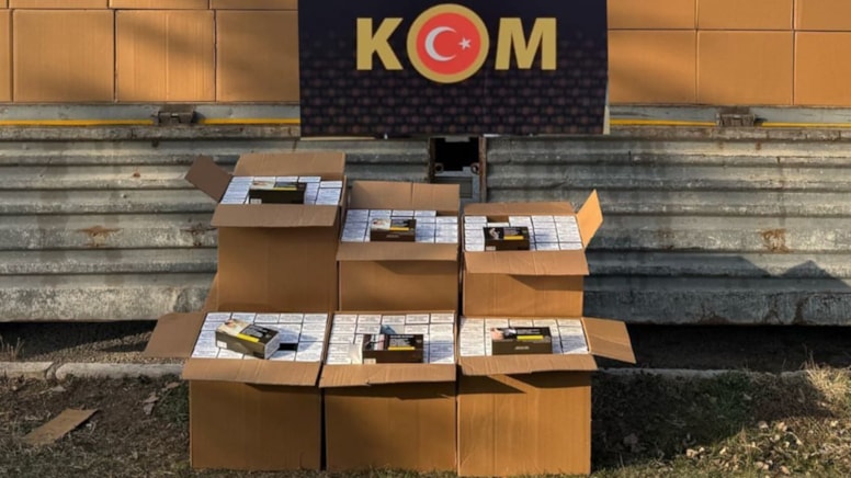 Konya'da kaçakçılık operasyonu: 6 milyon 500 bin makaron ele geçirildi