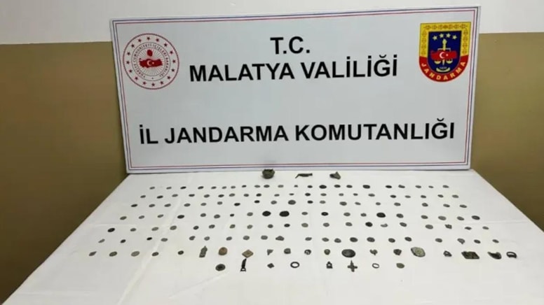 Malatya'da tarihi eser operasyonu