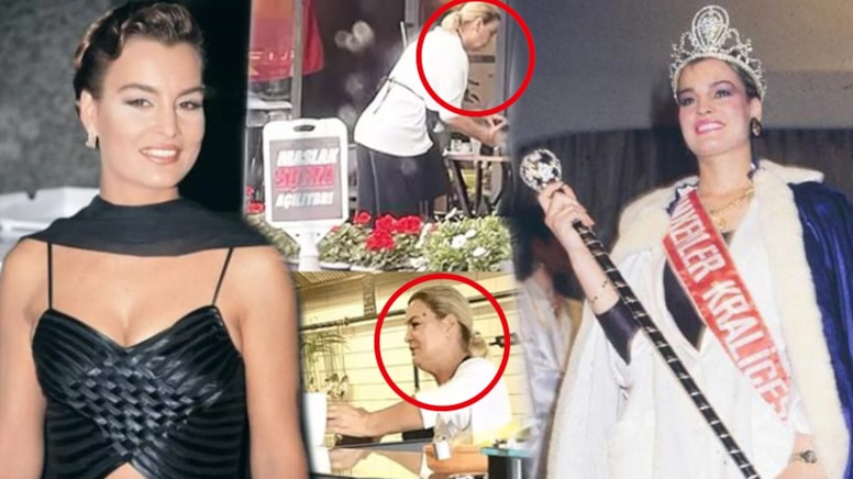 'Mankenlerin Kraliçesi' oto sanayide lokanta işletiyor