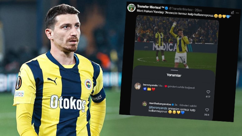 Mert Hakan'dan annesine 'kırmızı kalp' ikazı! 'Annecim kullanmıyoruz'