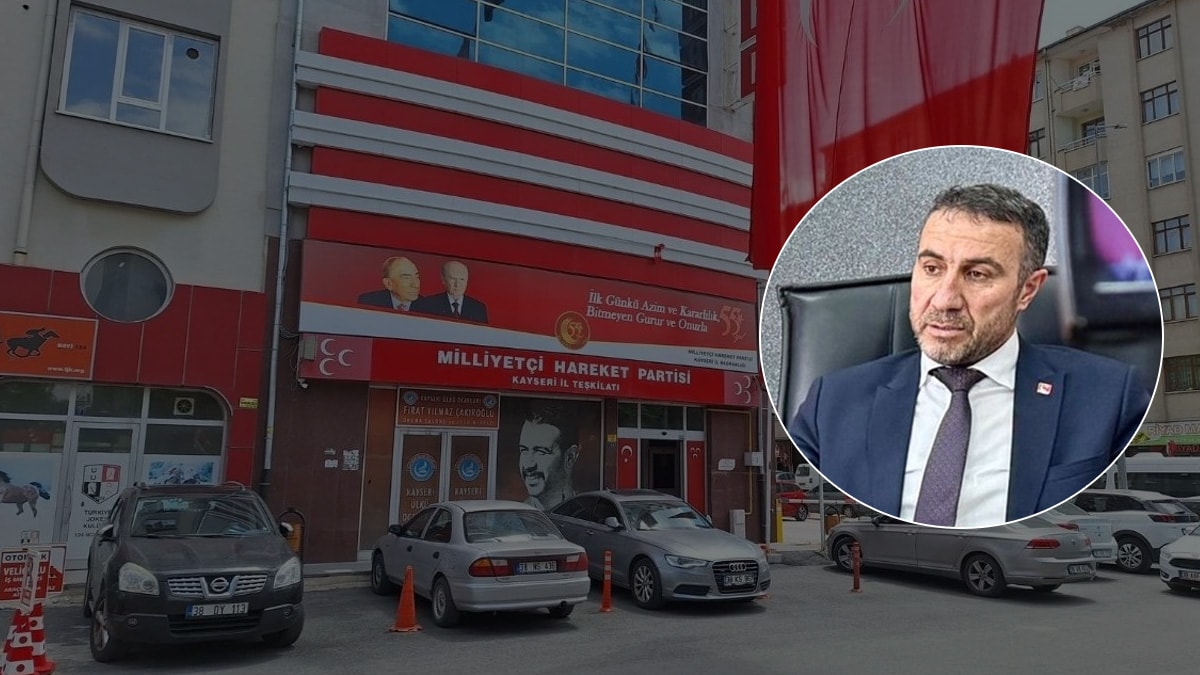 MHP'yi ziyarete giden Başkan kapıda kaldı