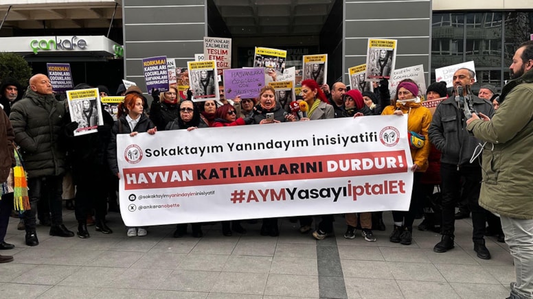 Ankara’da “Necla Teyze” protestosu