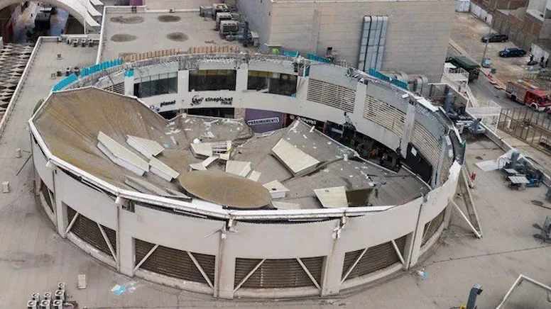 Peru'da AVM'nin çatısı çöktü: 8 kişi öldü, 80 kişi yaralandı