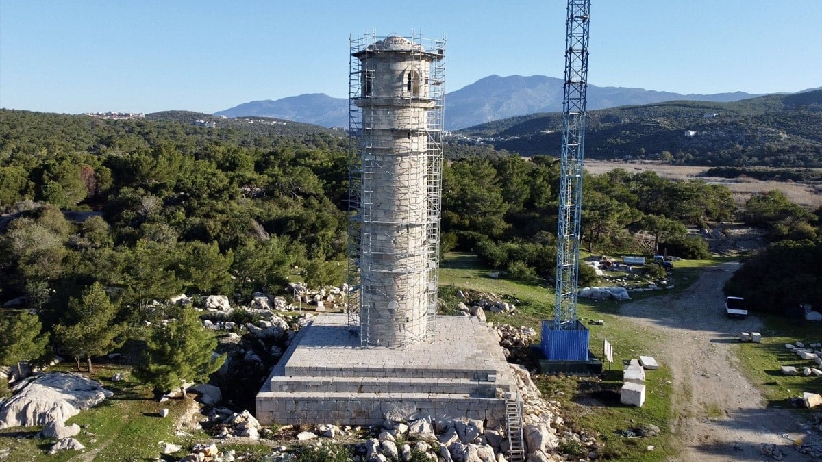 2 bin yıllık deniz feneri yeniden ışık saçacak!