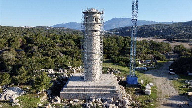2 bin yıllık deniz feneri yeniden ışık saçacak!