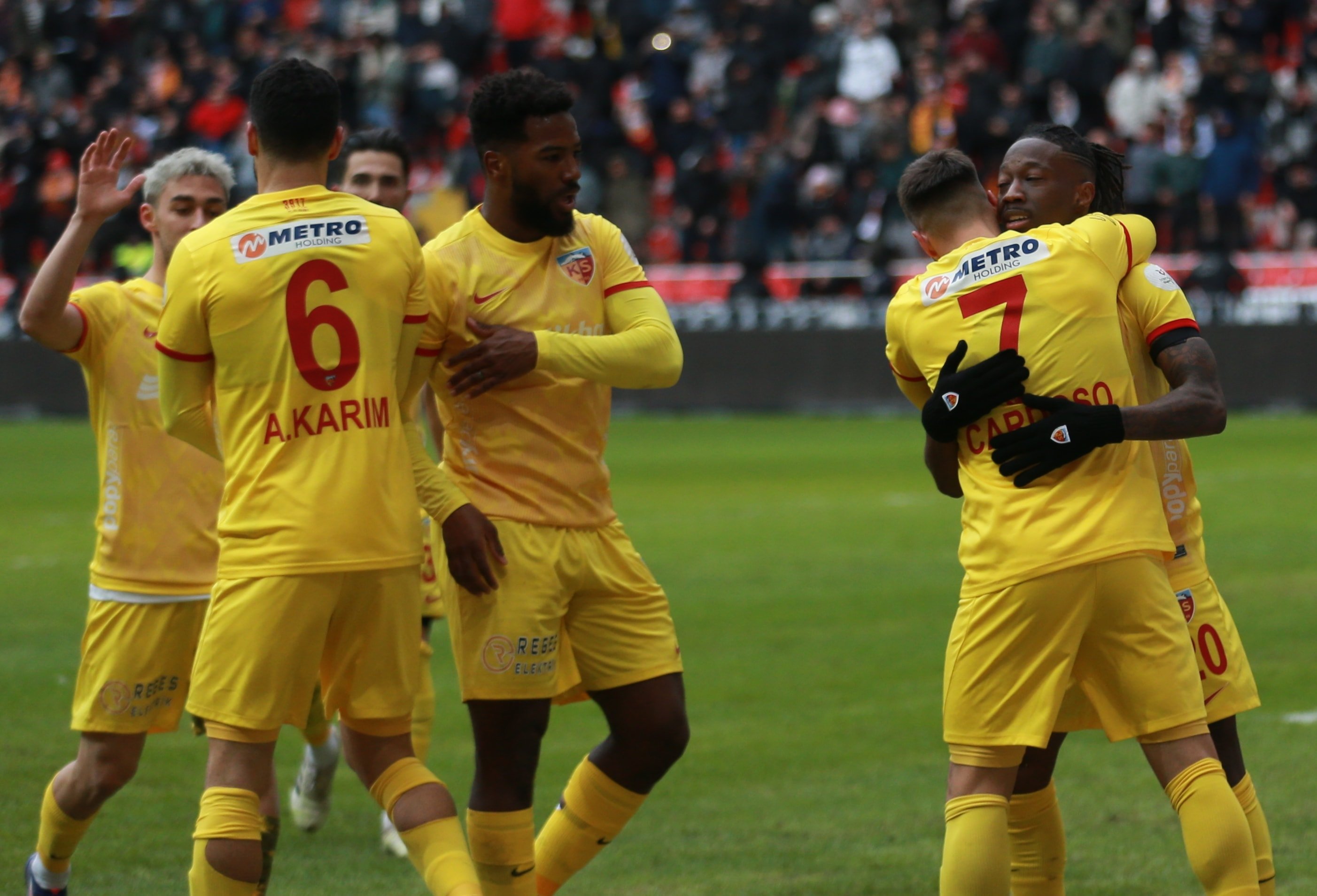 Kayserispor'un 6 maçlık hasreti sona erdi