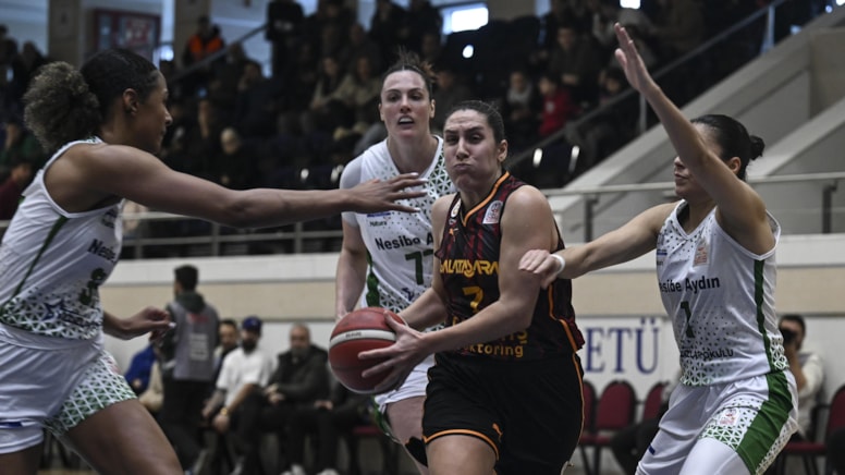 Galatasaray Çağdaş Faktoring deplasmanda kazandı