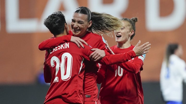 A Milli Kadın Futbol Takımı ilk galibiyetini aldı