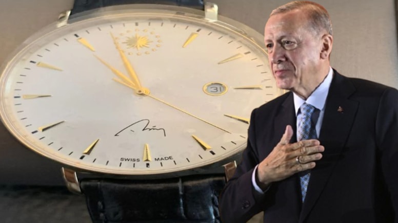 Erdoğan'dan 1608 delegeye 4 bin liralık saat